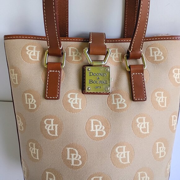 Dooney & Bourke Bags Dooney & Bourke Lock Satchel - Picture 4 of 13